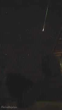 Wonderful Shooting Stars Live View | Perseid Meteor Shower 2021 Geminids #Shorts