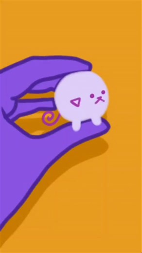 Rigatoni Garrido on Instagram: "Special pink berry pipapeep💜💛 #pipapeep #peep #squishy #rotoscope #animation"