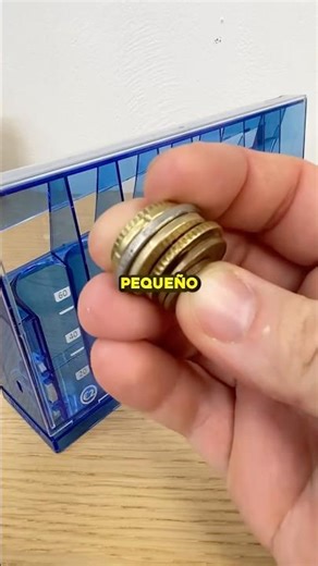 How to Separate Coins Quickly and Effortlessly? ⚡#Inventions #Curiosities #Coins #Tricks #Technology