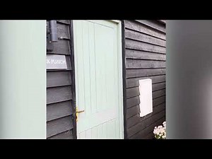 Bedec barn paint and Farrow & Ball “Breakfast room green” gloss