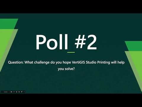 Product Showcase - VertiGIS Studio Printing: Maximizing the Strategic Value of Map Production