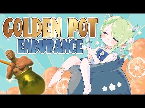 【GOLDEN POT ENDURANCE】 Streaming until I get the golden pot! with CHALLENGES & BATSU GAME