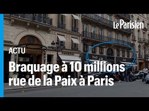 Paris : un braquage à plus de 10 millions d’euros dans une bijouterie de la rue de la Paix