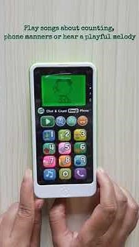 LeapFrog Chat and Count Emoji Smart Phone Learning Toy