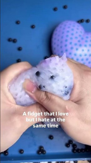 Satisfying fidget tool for nervous system regulation (but it's a mess!)