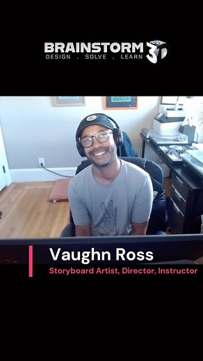 A word of advice from Storyboard Artist, Episodic Director, and Instructor Vaughn Ross! 👏👏👏 . It’s easy to sweat the small stuff when starting out. Thank you Vaughn for teaching us the power of patience and persistence! Best of luck with your upcoming class 🫶🏽✨ . Vaughn Ross will be teaching our latest addition to our line of Storyboarding classes, 3DSB: 3D Storyboarding . Curious about the 3D Storyboarding process? Class starts this Monday! 👏👏👏 . This intermediate/advanced course will t