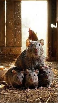 Rats in the Chicken Coop – A Night of Survival 🐭🐔🌙