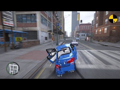 GTA 4 Crash Testing Real Car Mods Ep.72