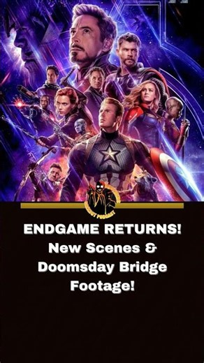 AVENGERS ENDGAME RE-RELEASE 25th SEP! New Doomsday Footage!