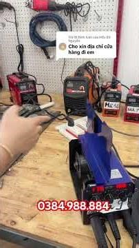 Mini MIG welding machine, gasless, 2 functions, for home use #migweldingmachine #gaslessmigweldin...