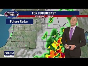 Some stronger storms are possible later this afternoon