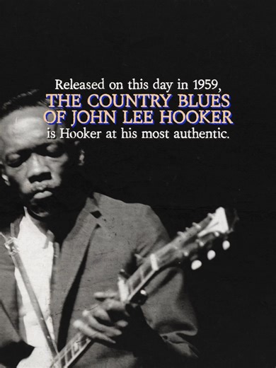 In January 1959, John Lee Hooker released THE COUNTRY BLUES OF JOHN LEE HOOKER, a stripped-down record rooted in Delta tradition, driven by acoustic guitar and his signature howl. A must-hear Blues classic. Listen at the link in bio. Photos courtesy of Getty Images. #JohnLee #Blues #Fy
