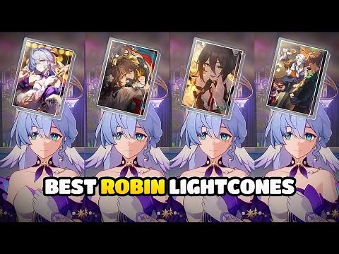 Robin Light Cone Comparison! Which Are The BEST For F2P and P2W? [Honkai Star Rail]