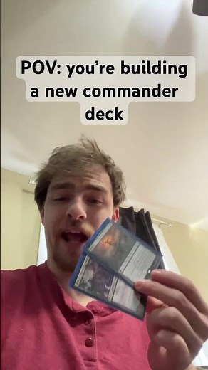 POV: building a new commander deck #edh #mtg #mtgcommunity #commander #mtgfinance