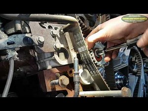 Guide to replacing the timing belt of the Iveco Daily.