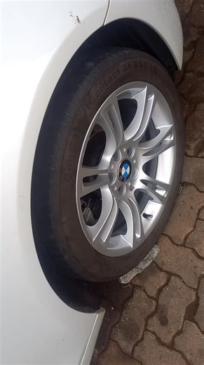 This job includes the full refurbishment of the customer’s mag wheels. The process involves stripping the wheels, removing tyres, repairing all visible damages, and preparing the surface for refinishing. The wheels are then sprayed and finished with a diamond-cut process to restore their original appearance. Once the refurbishment is complete, the tyres are refitted, balanced, and the wheels are installed back onto the vehicle. All work is carried out by Kemptonion Mag Wheel Repair. | Kemptonion