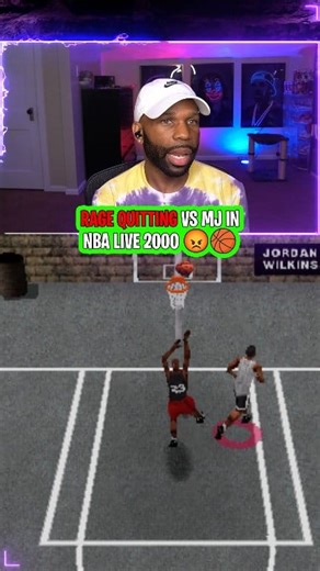 How do you beat MJ when he’s basically UNSTOPPABLE in NBA Live 2000? #nbalive2000 #michaeljordan #gamingrage #retrohoops #90sgaming | XChaseMoney