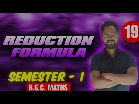 reduction formula ke questions kaise bnaye || BSC maths semester 1 ||