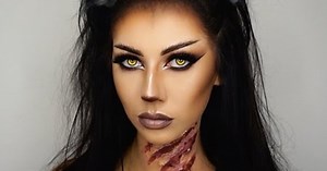 Halloween Werewolf Makeup Tutorial