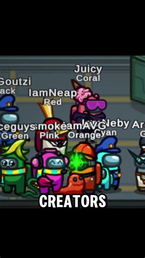 Pacifist challenge vs 14 content creators 🤯🧠| #amongus #amongusimposter #shorts #gaming