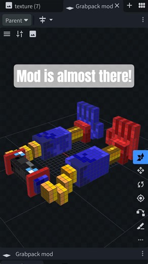 grabpack mod is almost done yall! only need to make it as mod and export as done.. #grabpack #mod