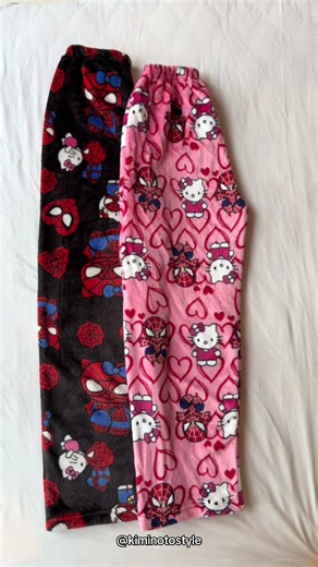 Matching Pajamas for Couples: Shop Hello Kitty & Spiderman