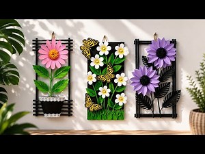 Diy Paper craft Wall hanging ideas | 3 Amazing wall decor | Home decor ideas | Diy room decoration