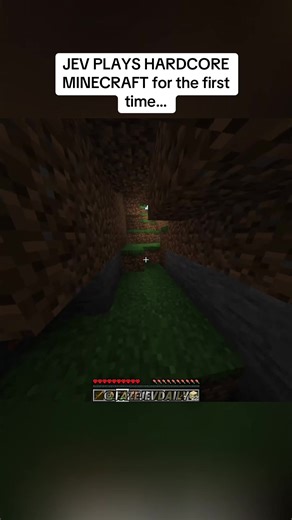 JEV's First Hardcore Minecraft Experience