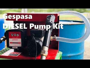 Gespasa軽油給油ポンプ 【使用例】