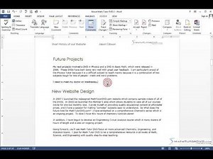Lesson 45 - Using Autocorrect And Setting Options