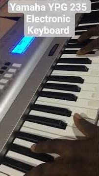 Yamaha YPG 235 Electronic Keyboard