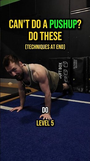 Push Up Progression Made Simple for Beginners! (Pushup Regressions To Learn The Pushup)