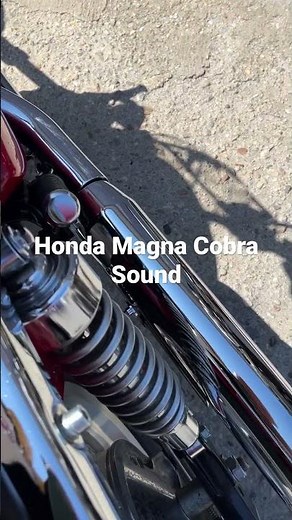 Honda Magna vf750 Cobra exhaust sound