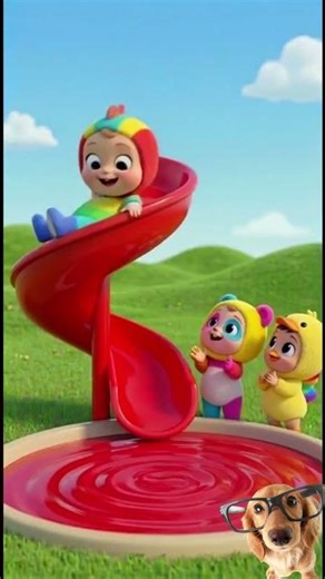 Learn Colors 🟥🟧🟨🟩🟦🟪 with Color Swimming Baby Pool!