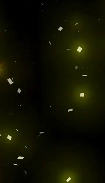 gold confetti fall particle - Download Stock Footage #shorts