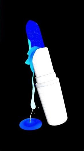 Lipstick Drip Fluid Simulation | #houdini