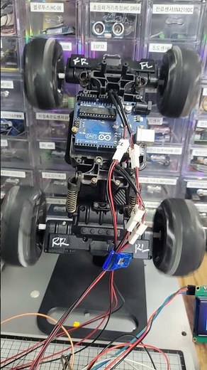 RC+Arduino Mecanum Wheel 4 Motor Control