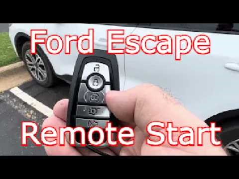 2022 Ford Escape - How to Remote Start