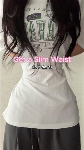 Get a Slim Waist in 7days! # #pilates #workout #fitness