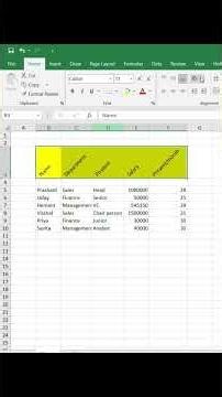 How to change Header Orientation in Excel #exceltips #exceltutorial #excel #HeaderOrientation