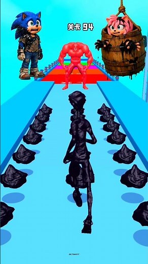 OMG! AMY SEALED IN VENOM BARREL & SONIC GOES BERSERK RED HULK! 😰🤯 #SonicTheHedgehog #Sonic #Shorts