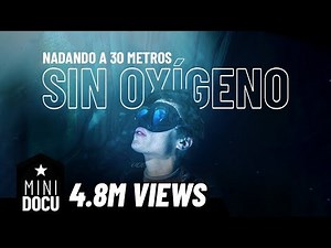 BAJANDO 30 METROS en el agua SIN RESPIRAR I APNEA ft. ‪@andymtzurita‬