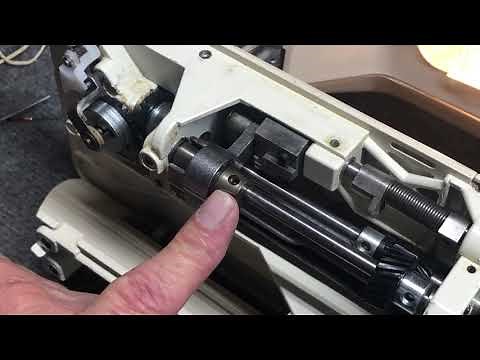 Setting the Feed Timing on the 700 Series Touch and Sew, Futura, Athena TouchTronic Sewing Machines