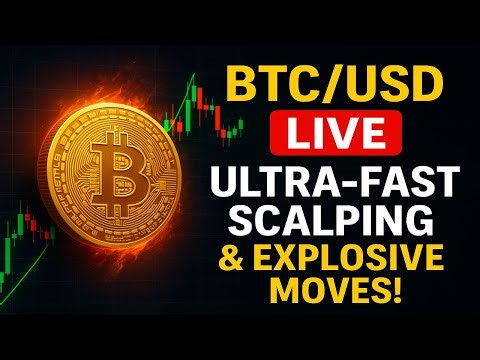 BTC/USD LIVE 💥 Smart Scalping & High-Accuracy Setups Today!#BTCUSD #BitcoinLive #CryptoScalping #Li