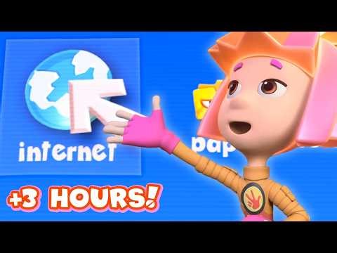 The Fixies Learn About the Internet | Over 3 Hours of Full Episodes | The Fixies Compilations