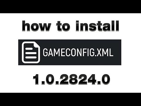 How to install gameconfig for GTA 5 1.0.2824.0 version | Where to find and download GAMECONFIG 2824!