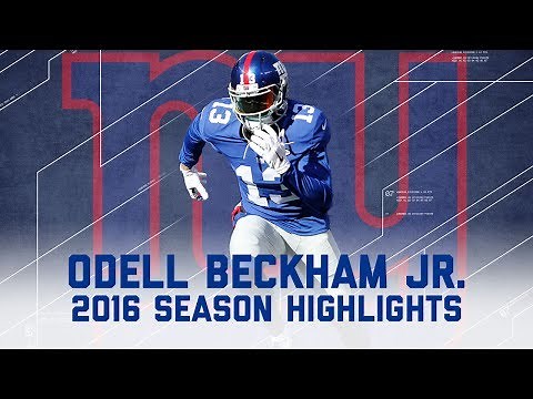 Odell Beckham Jr.'s Best Highlights from the 2016 Season | NFL