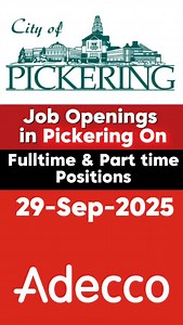 Pickering Ontario Job Openings 29-Sep-2025🇨🇦 #pickering #pickeringontario #pickeringrealestate #internationalstudents #pgwp #workpermit #jobs #jobsincanada #londonontario #viralvideos #trendingnow #tusharuplifts #punjabistudents #punjabistudentsincanada #ottawa #barrieontario #brampton #hamilton | Tushar Uplifts