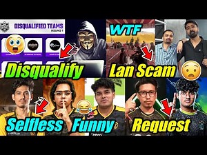 BGIS Teams Disqualify 😳 Lan Scam Expose 🤯 Spower on Godz, Jonny ! Ayogi on Goblin, News