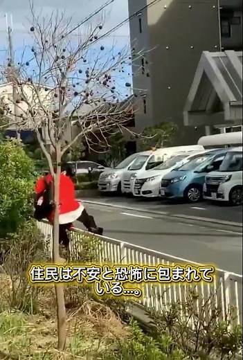【衝撃映像】住宅街で下着泥棒！？昼間に起きた信じられない瞬間がカメラに！